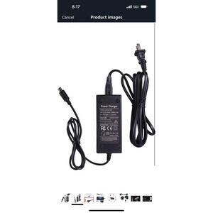 42V 2A Power Adapter for Bird & Lime Charger - Bird, Skip, Lime, Lime-S, Skip, S